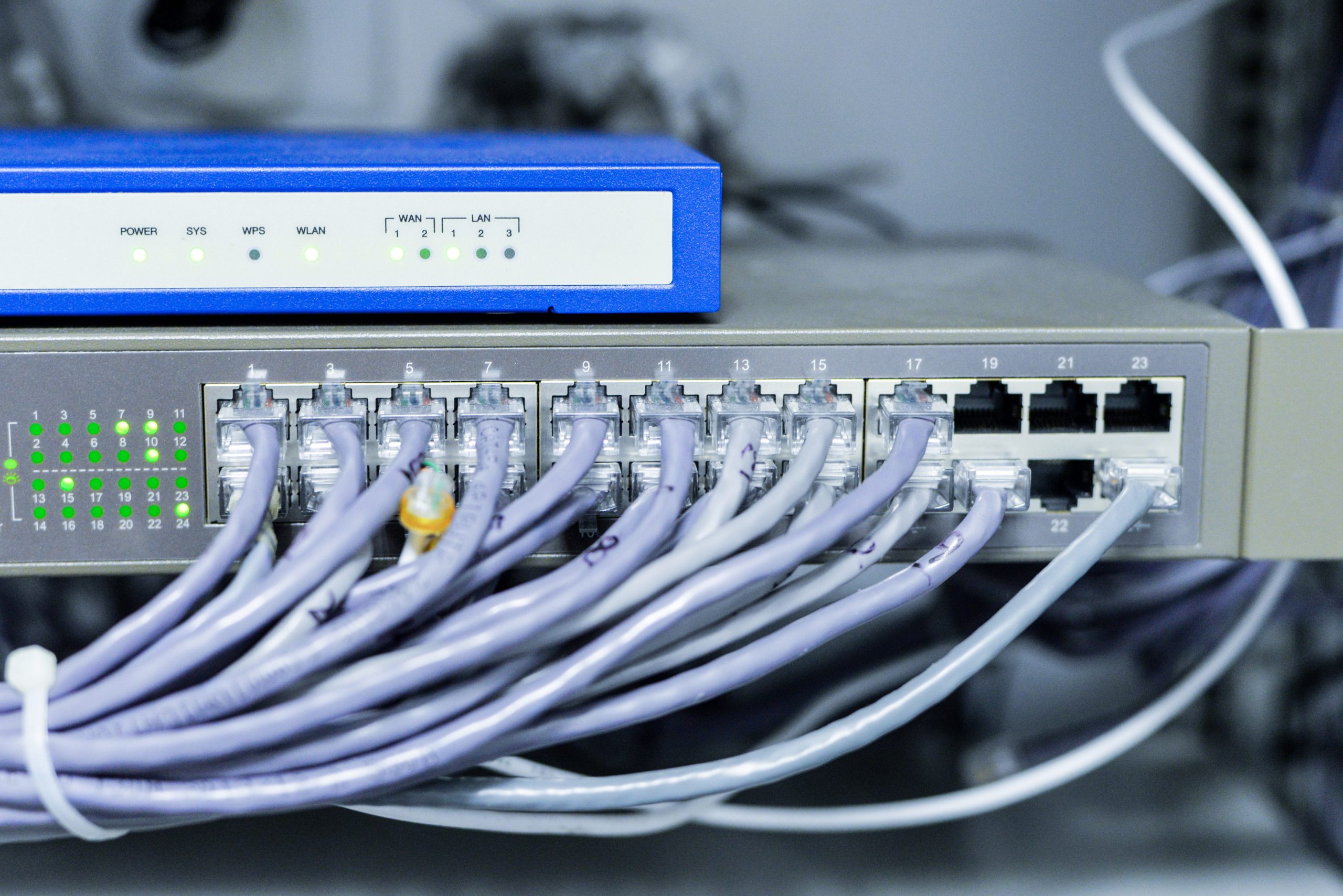 switch and router switch and router